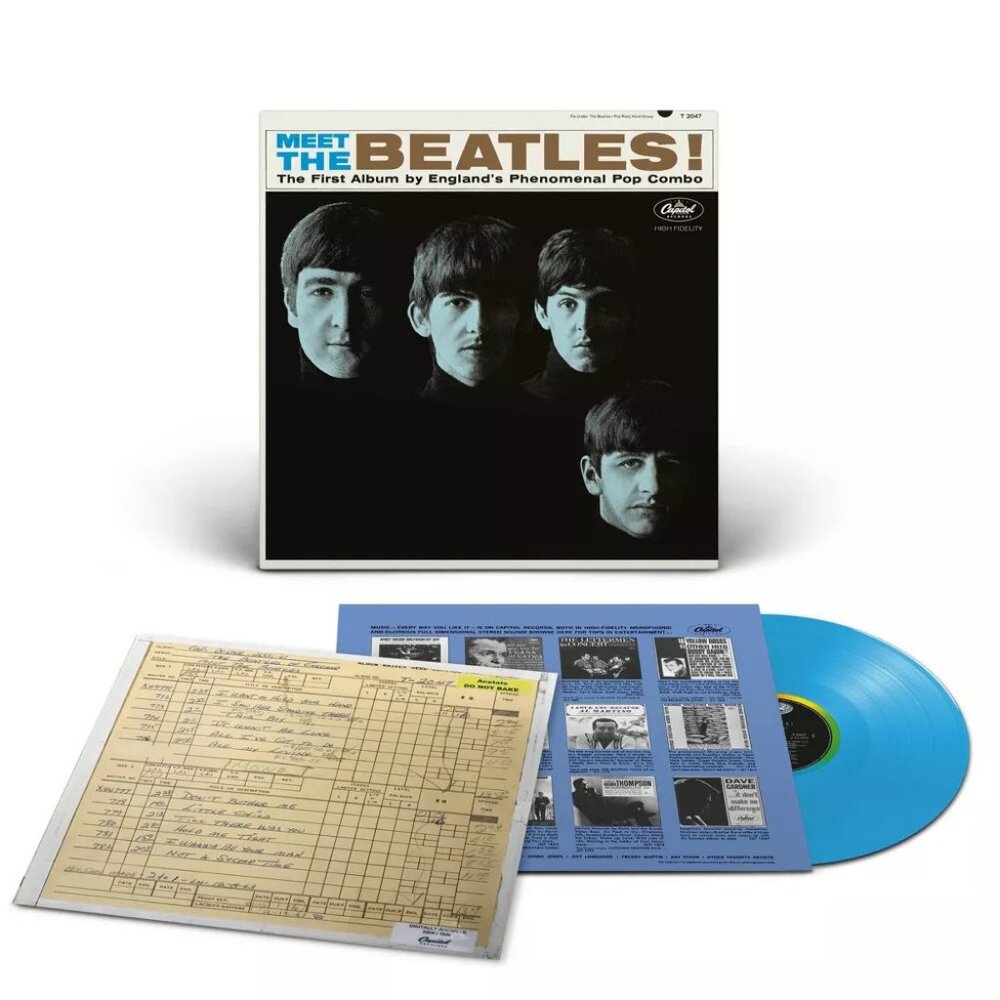 The Beatles Meet The Beatles LP ~ Exclusive Colored Vinyl (Blue) ~ New/Sealed!